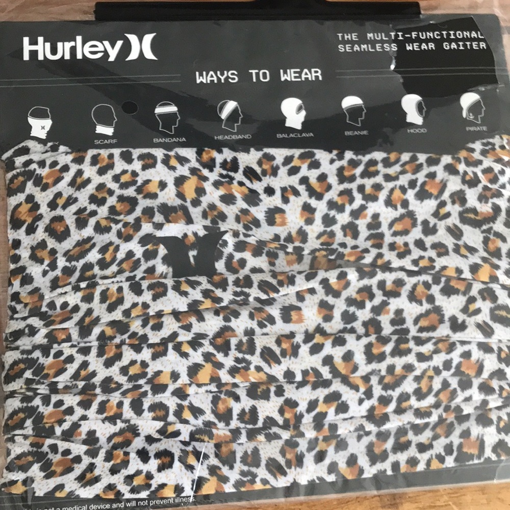 NWT Hurley Multi-Functional Gaiter (mask)